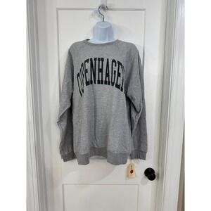 Free People Gray Copenhagen Sweatshirt
